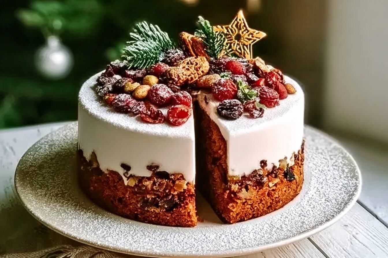 Vegan Christmas Cake