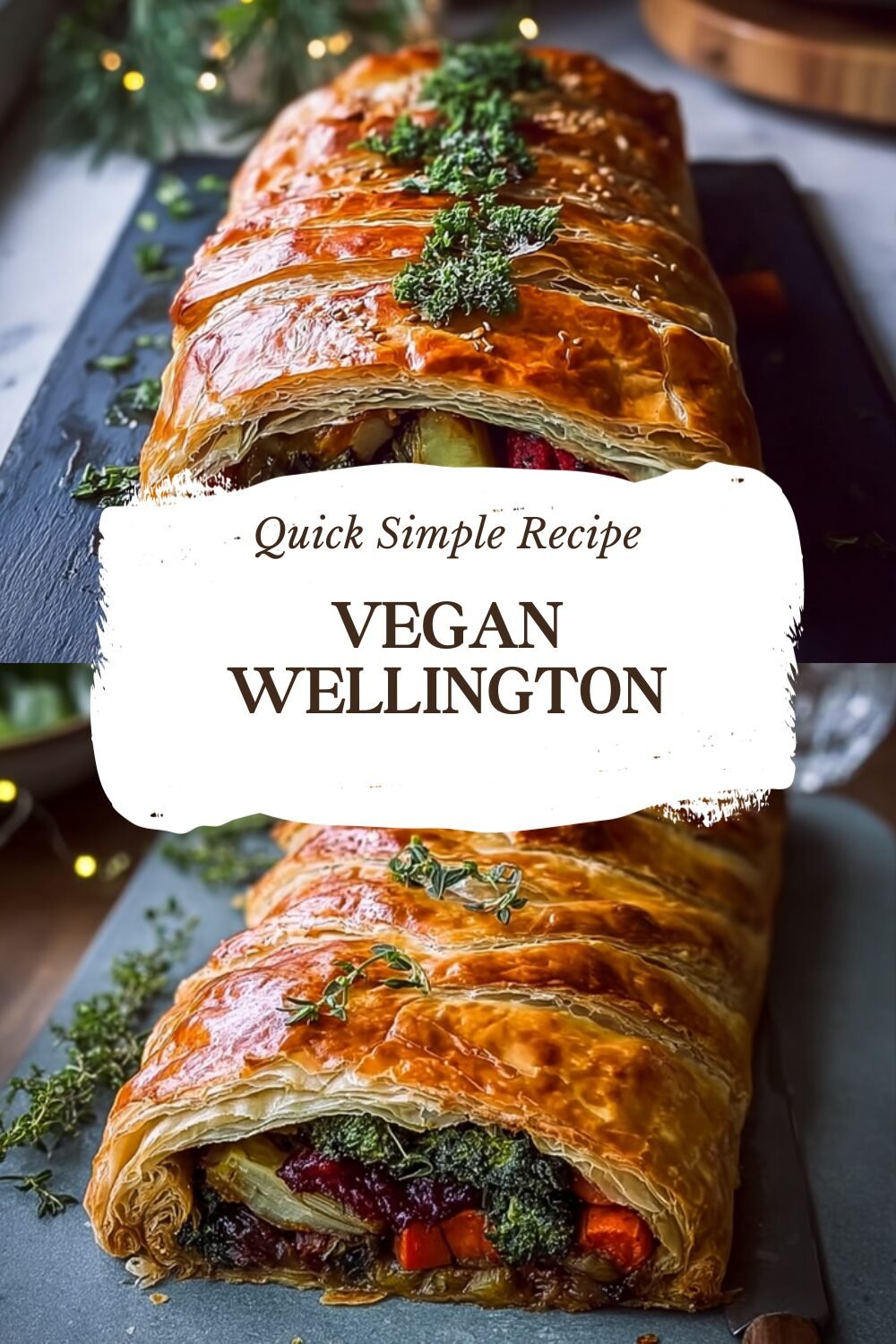 Vegan Wellington Recipe With Savory Mushroom And Nut Filling 7 Vegan Wellington