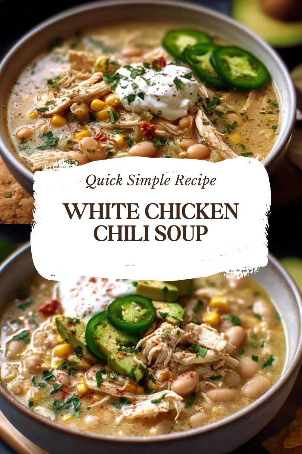 White Chicken Chili Soup