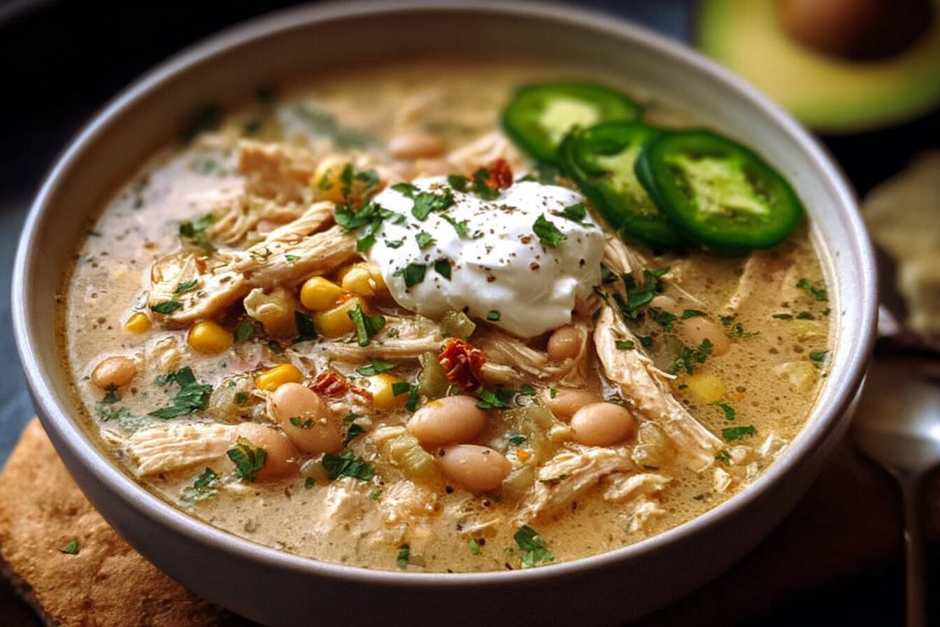 White Chicken Chili Soup