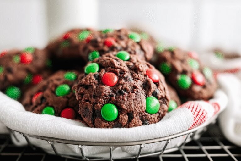 Christmas Chocolate Mm Cookies 61.Png