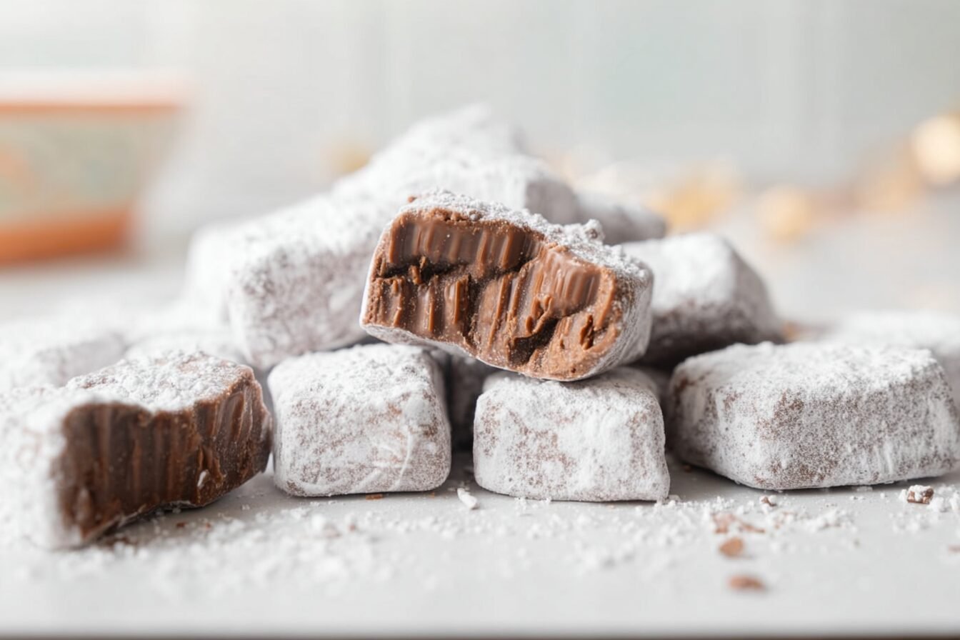 Puppy Chow Fudge Recipe 6 Puppy Chow Fudge