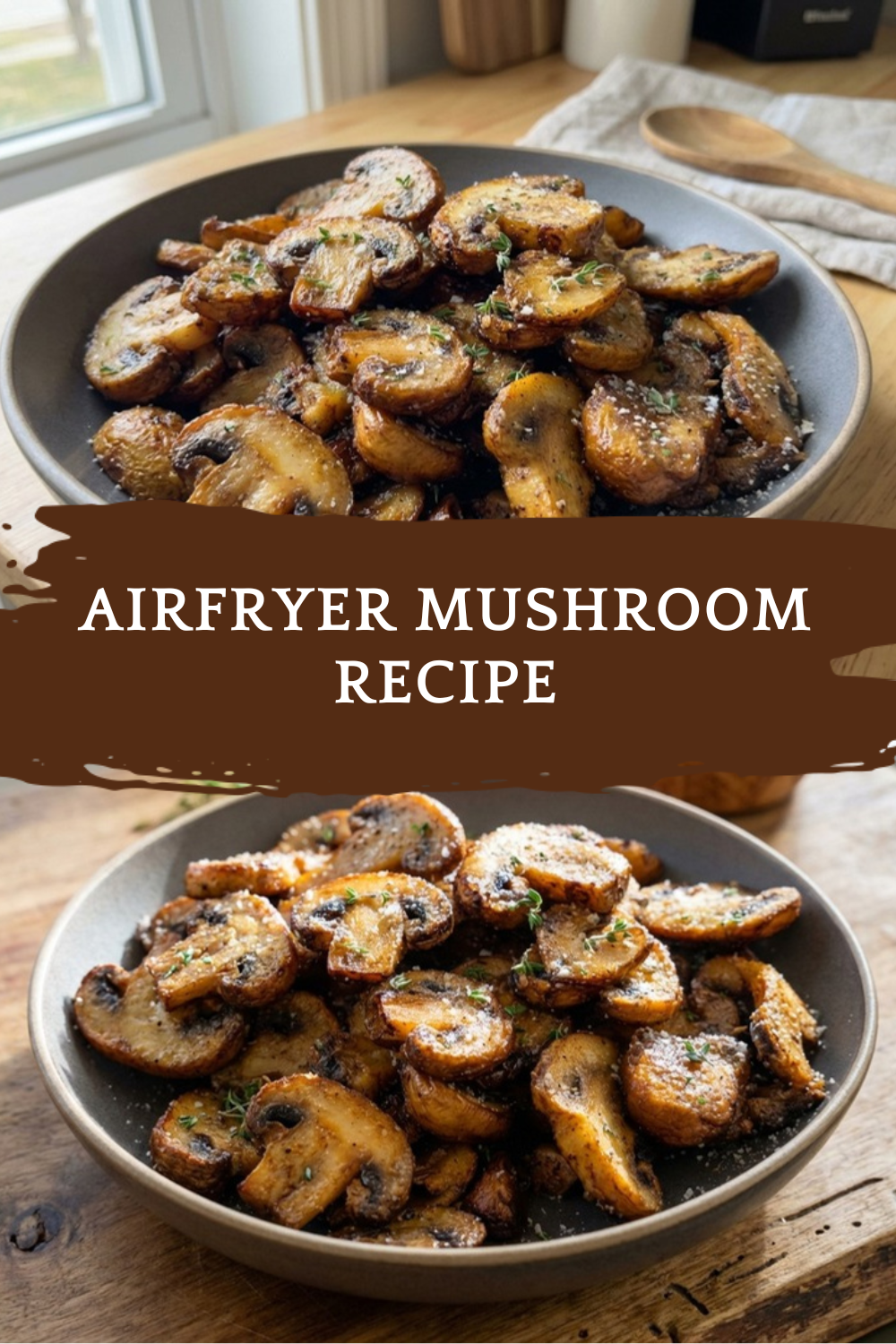 Airfryer Mushroom Recipe