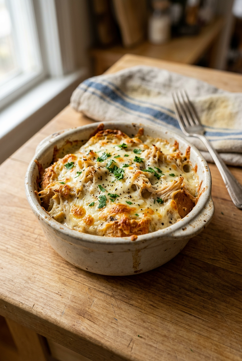Chicken Alfredo Garlic Bread Viral Recipe 6 Alfredo Chicken Bread