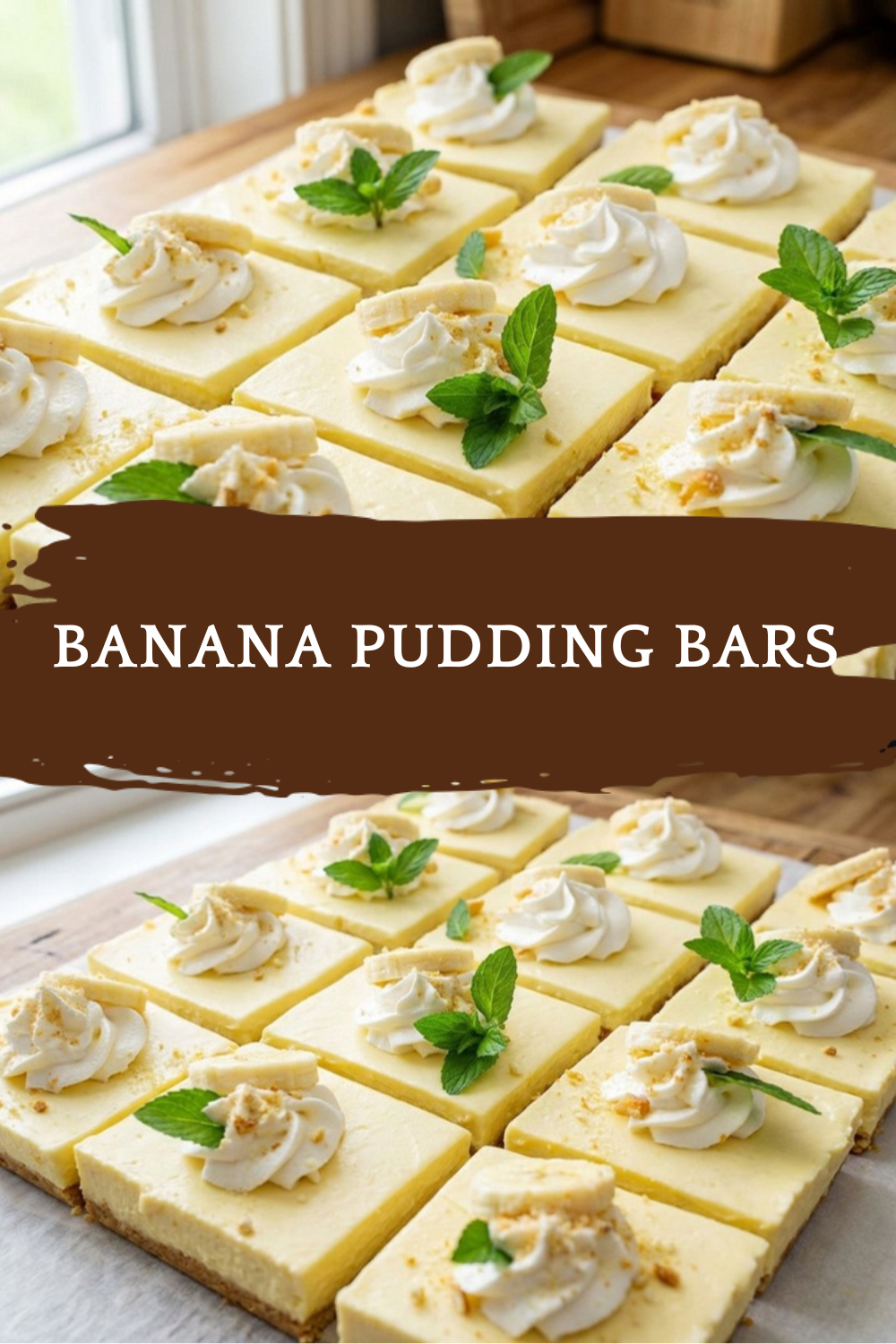 Banana Pudding Bars Easy No Bake Recipe 7 Banana Pudding Bars