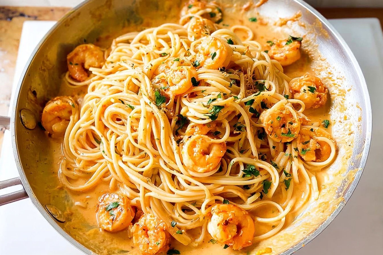 Bang Bang Shrimp Pasta