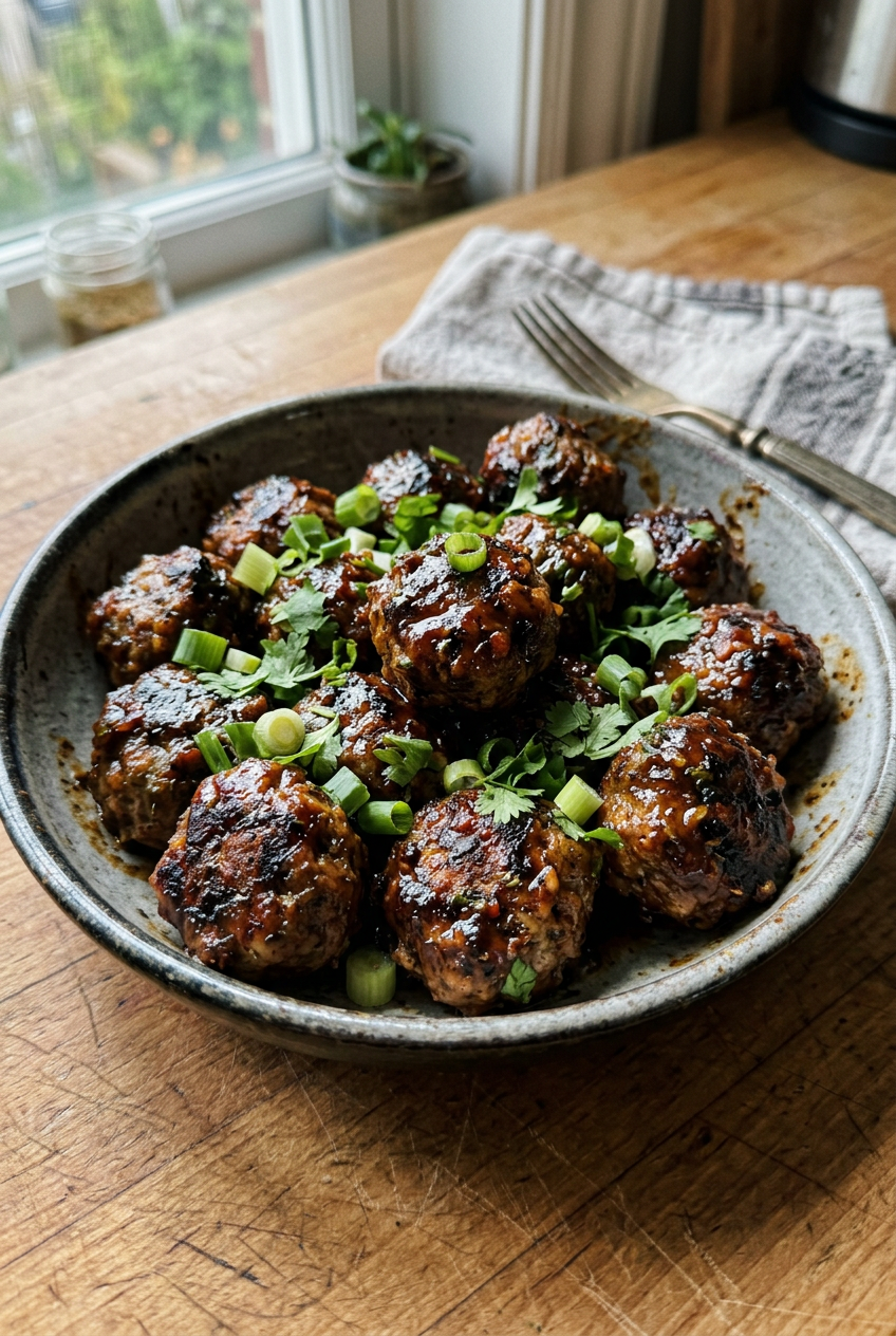 Bbq Jerk Meatballs