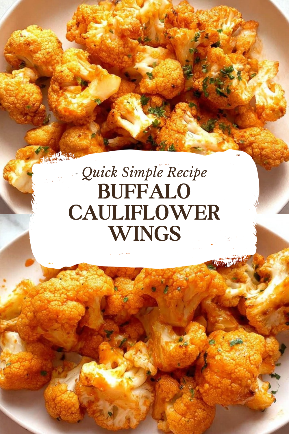 Buffalo Cauliflower Wings Crispy Vegan Recipe 4 Buffalo Cauliflower Wings