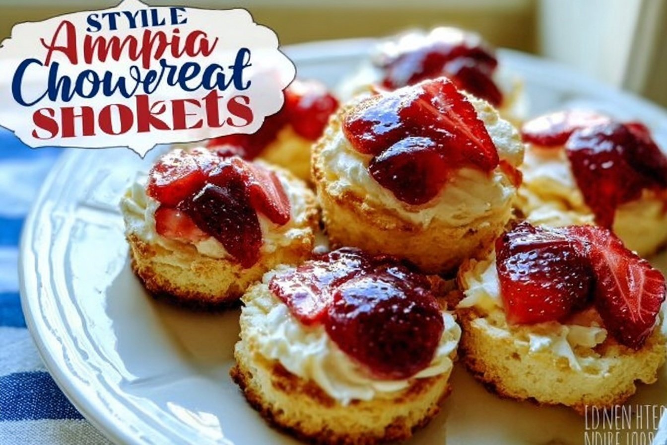 Captain America Shield Shortcakes