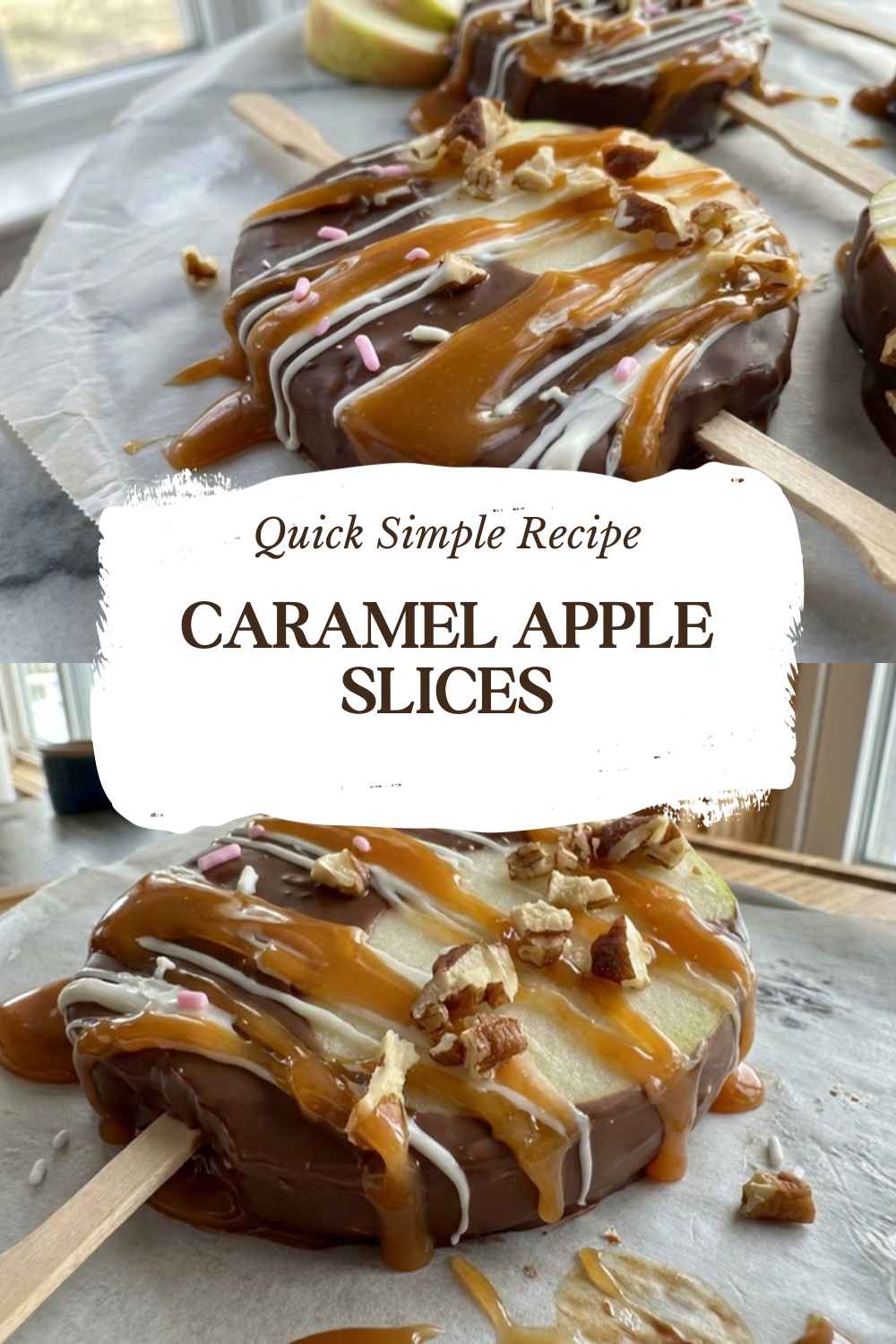 Caramel Apple Slices Easy Homemade Recipe 7 Caramel Apple Slices