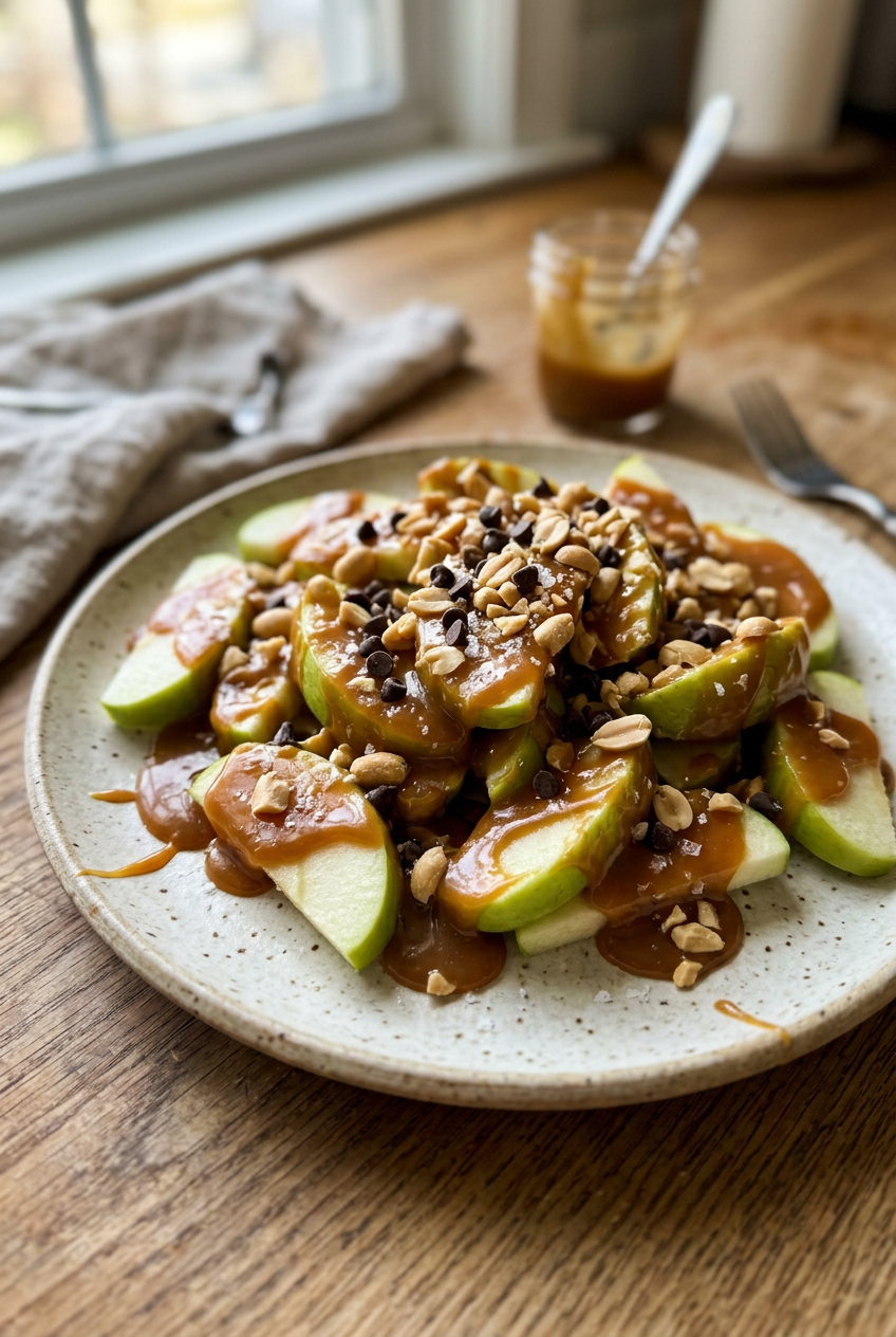 Caramel Apple Slices Easy Homemade Recipe 6 Caramel Apple Slices