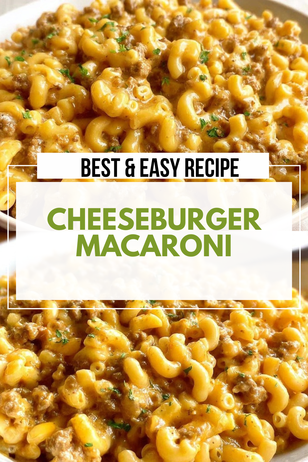 Best Homemade Cheeseburger Macaroni Recipe 4 Cheeseburger Macaroni