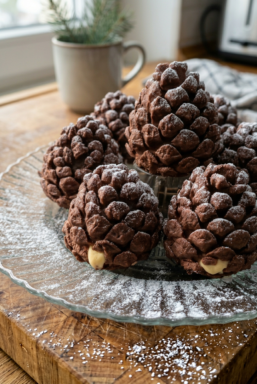Cheesecake Inspired Christmas Pine Cones Recipe 6 Cheesecake Grankogler