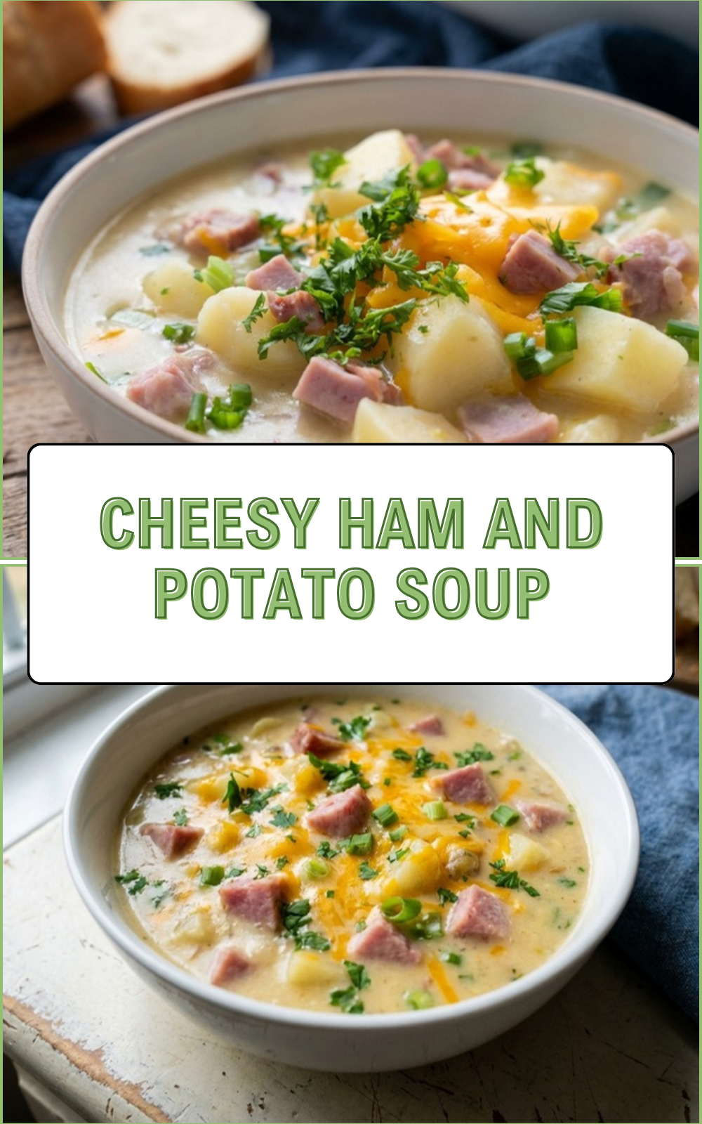 Cheesy Ham And Potato Soup