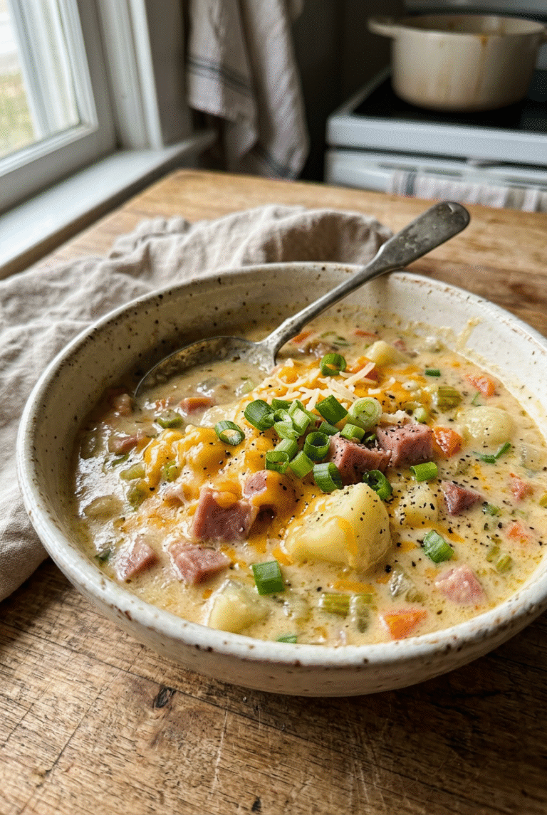 Cheesy Ham And Potato Soup 25.Png