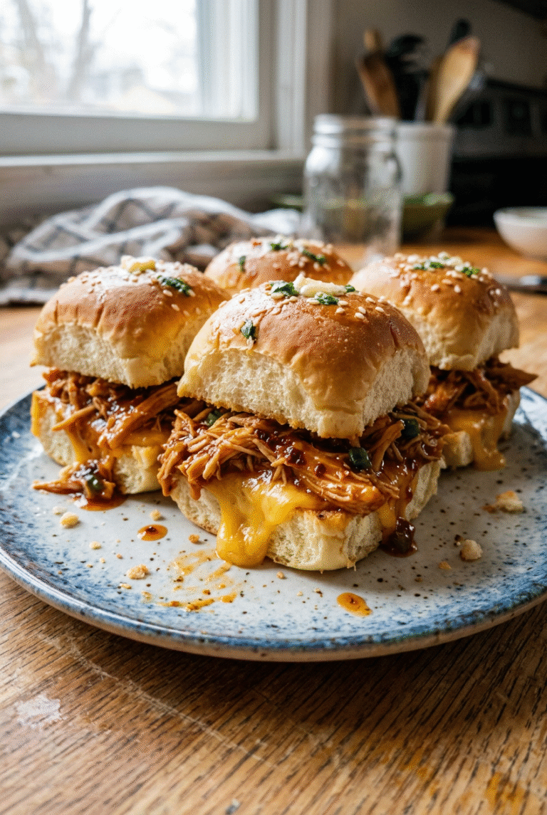 Cheesy Honey Sriracha Chicken Sliders 35.Png