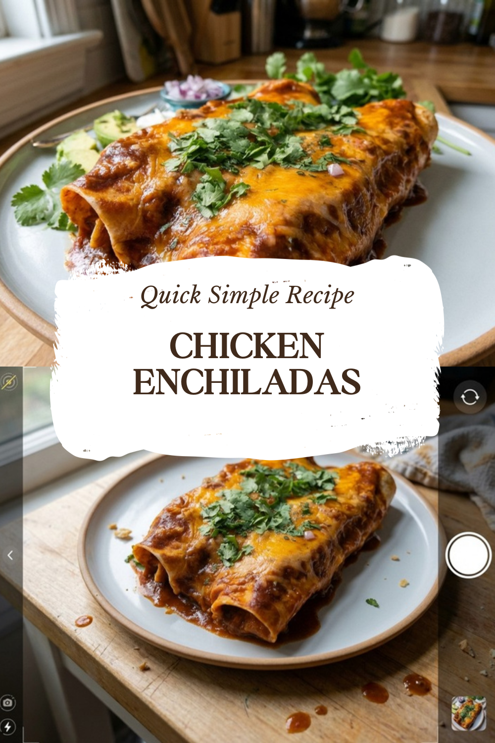 Chicken Enchiladas