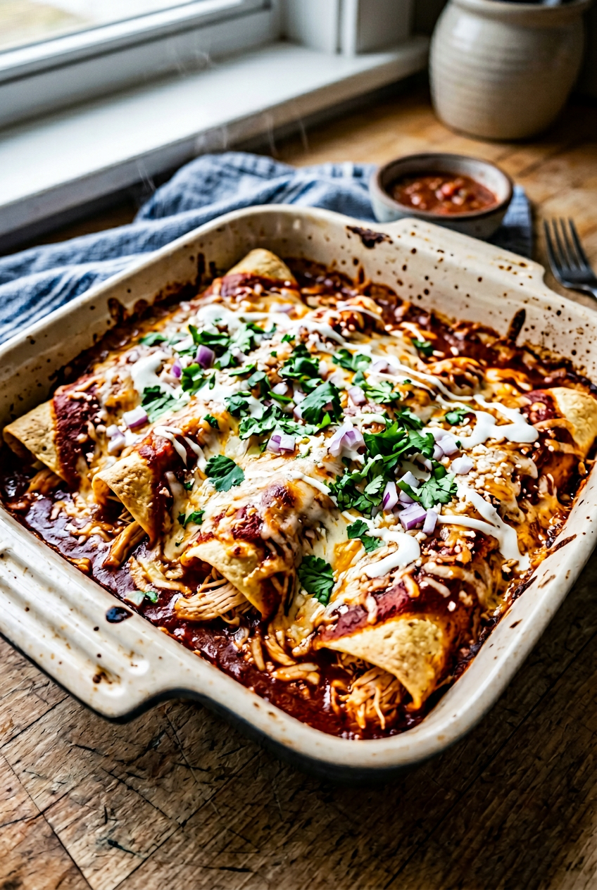 Chicken Enchiladas