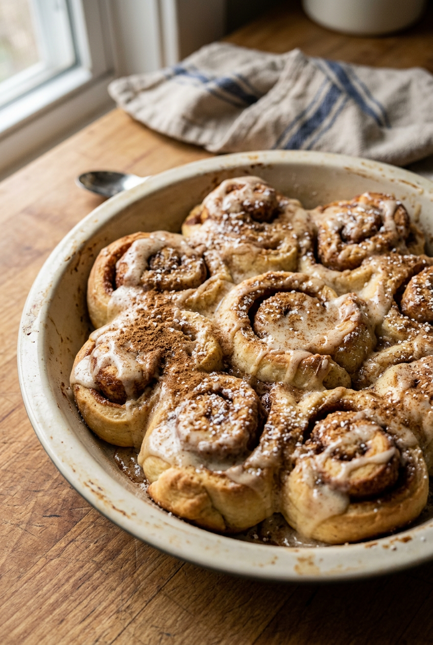 Cinnamon Roll Pull Apart Snowflake