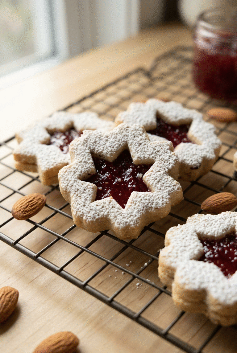 Cranberry Linzer Cookies 74.Png