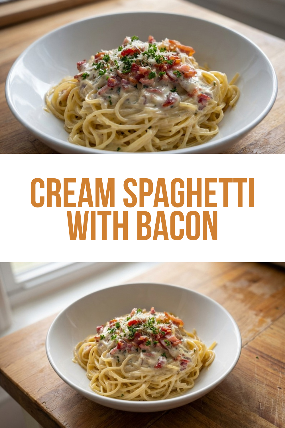 Creamy Bacon Pasta Recipe 7 Cream Spaghetti With Bacon
