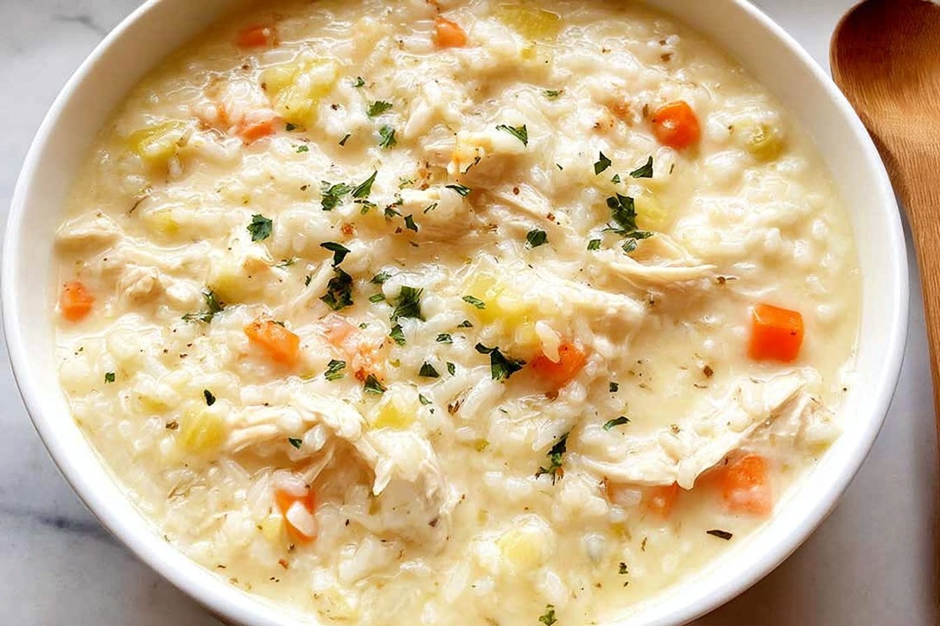 Creamy Chicken Rice Soup