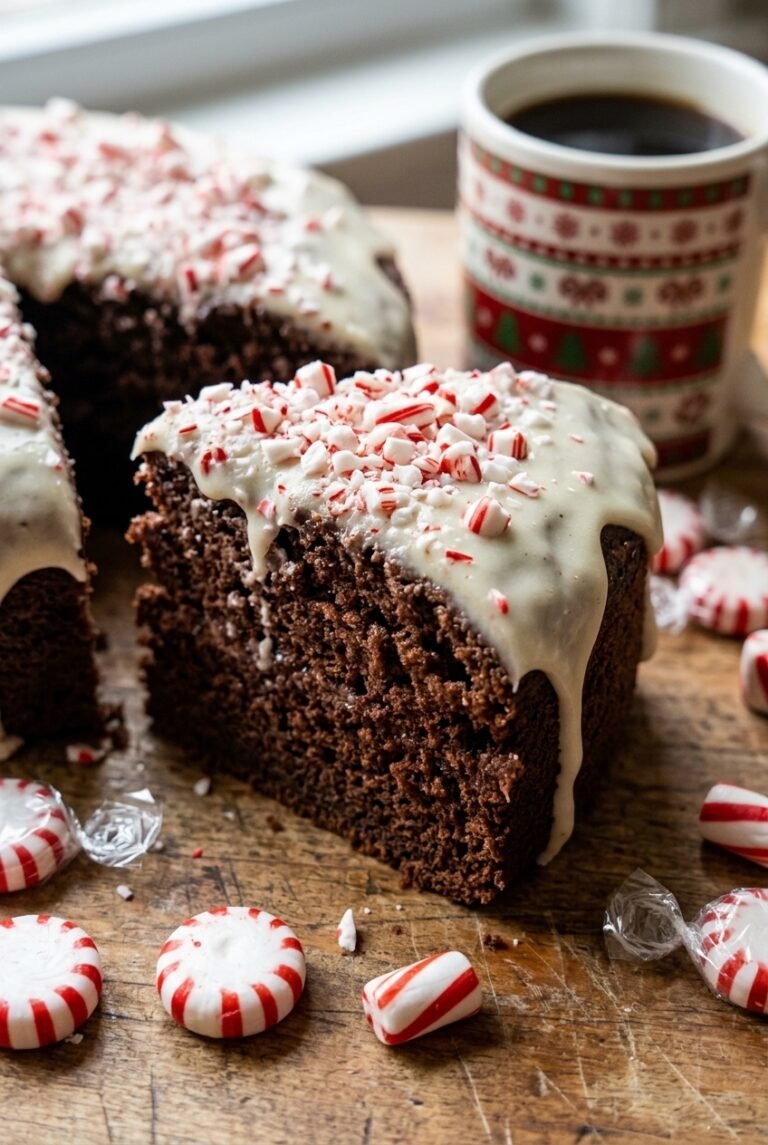 Festive Peppermint Mocha Cake 87.Png
