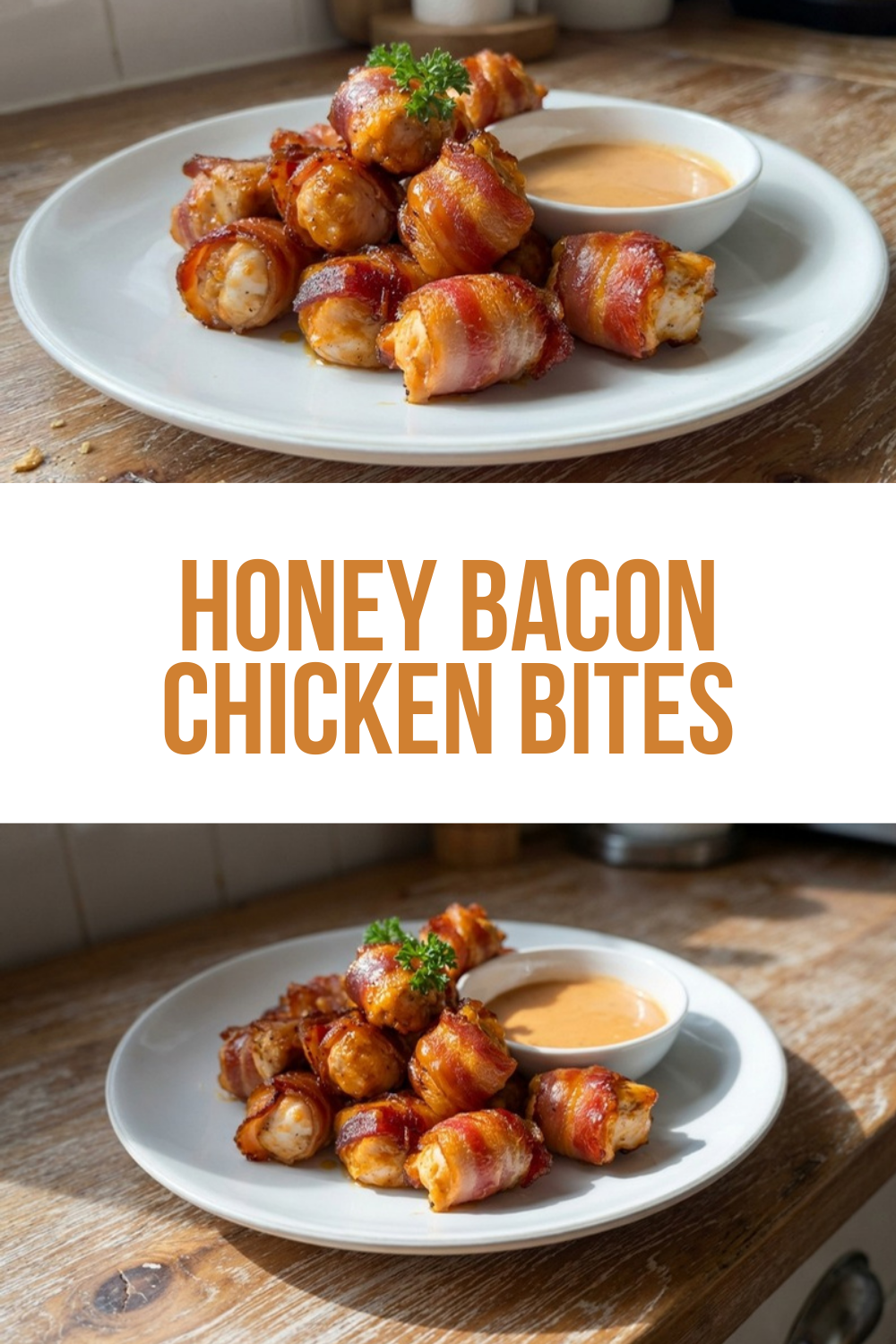 Honey Bacon Glazed Chicken Recipe 7 Honey Bacon Chicken Bites
