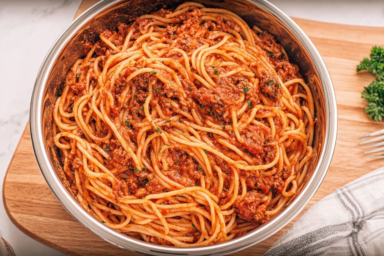 Instant Pot Spaghetti