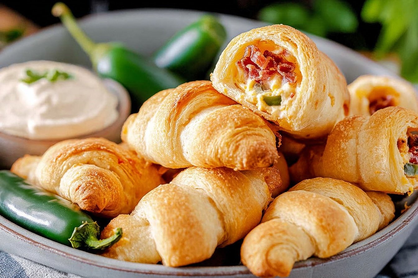 Jalapeno Popper Crescent Rolls