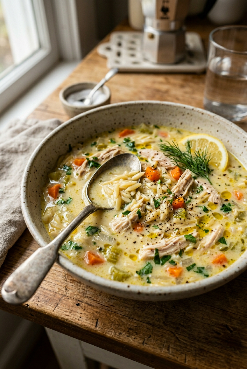 Lemon Chicken Soup