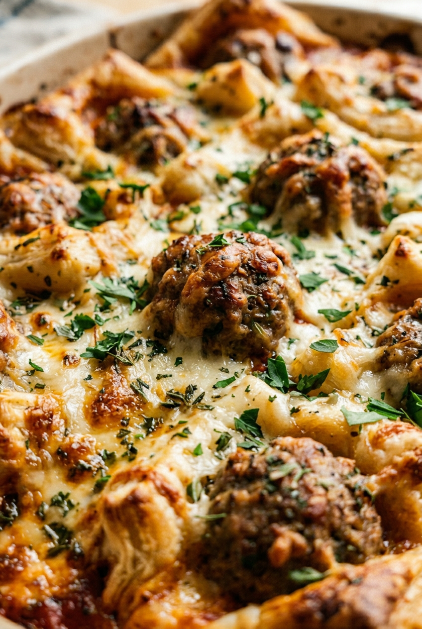 Meatball Puff Pastry