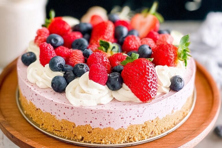 No Bake Berry Cheesecake 57.Png
