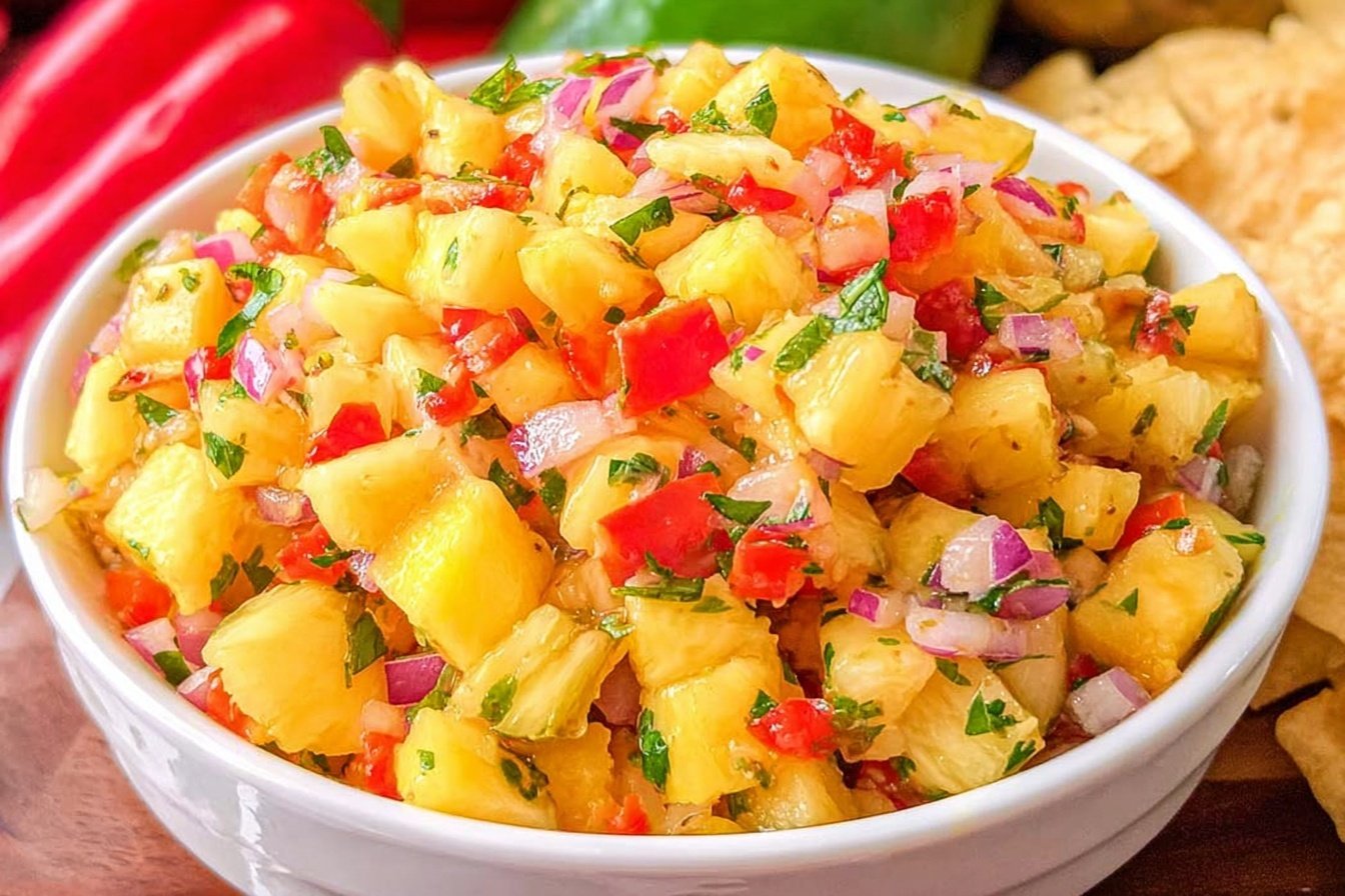Pineapple Mango Salsa Recipe Fresh Tropical Delight 6 Pineapple Mango Salsa