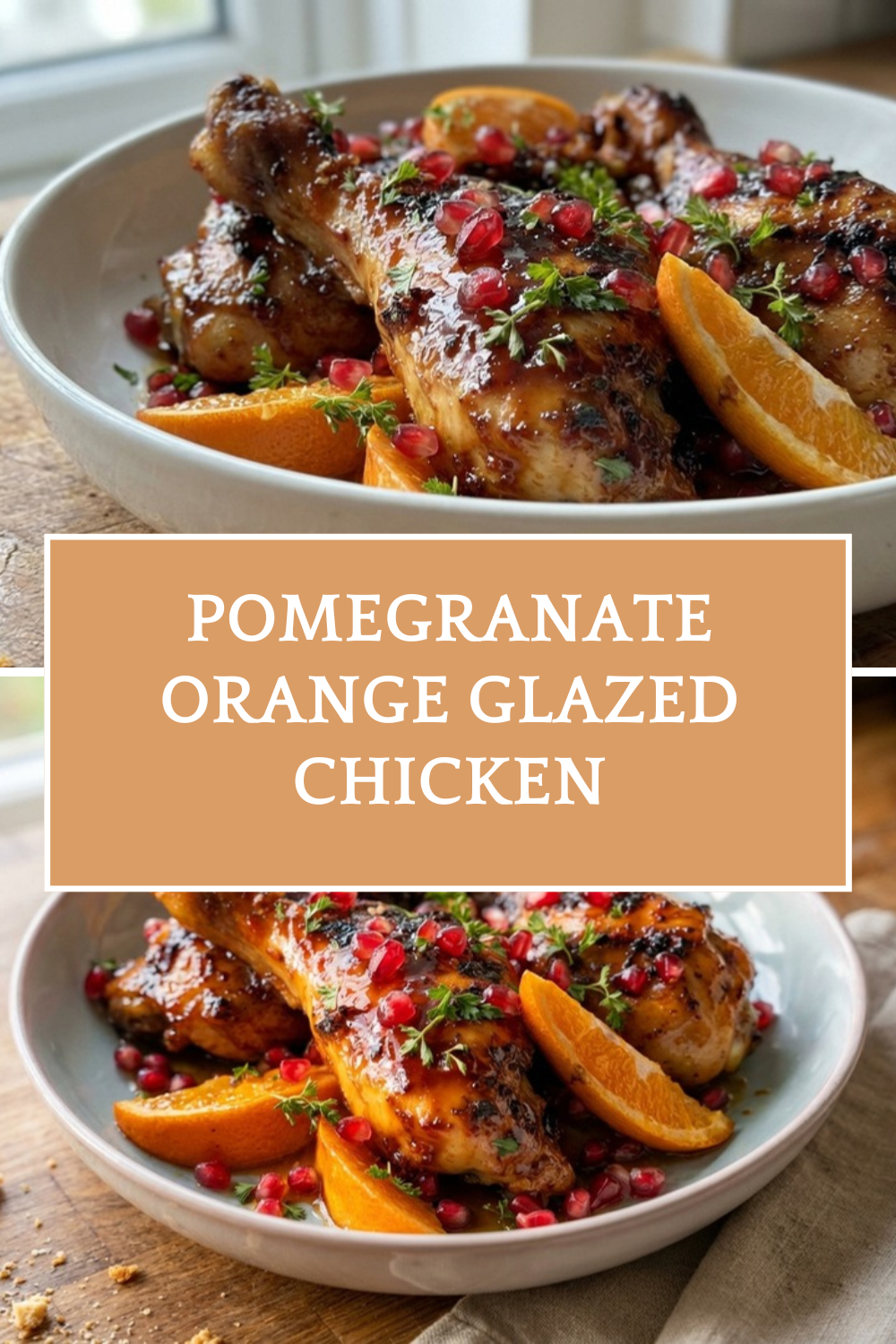 Pomegranate Glazed Chicken Recipe 7 Pomegranate Orange Glazed Chicken