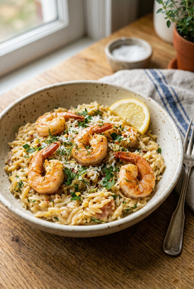 Shrimp And Lemon Orzo 3.Png