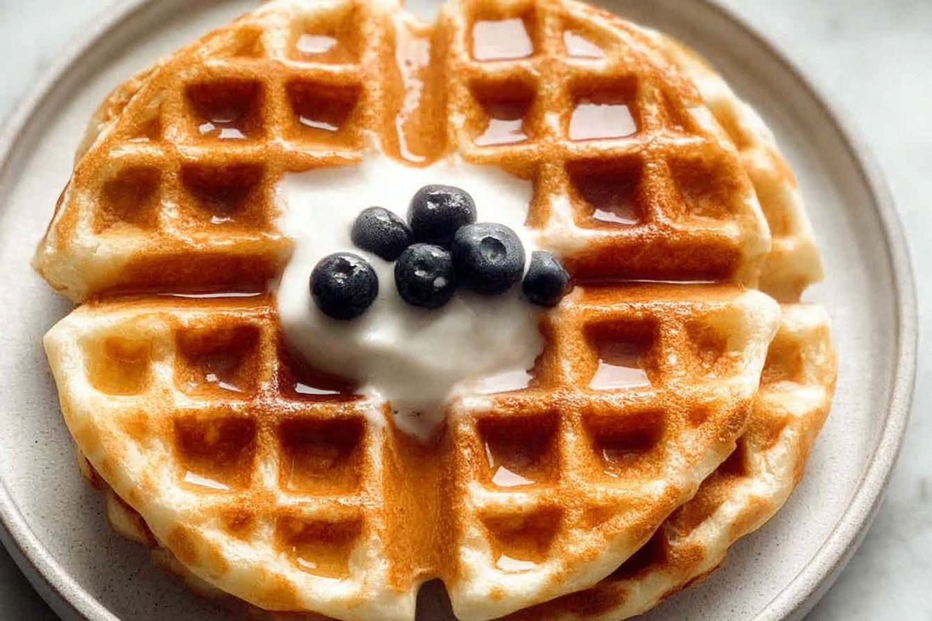 Sourdough Discard Waffles
