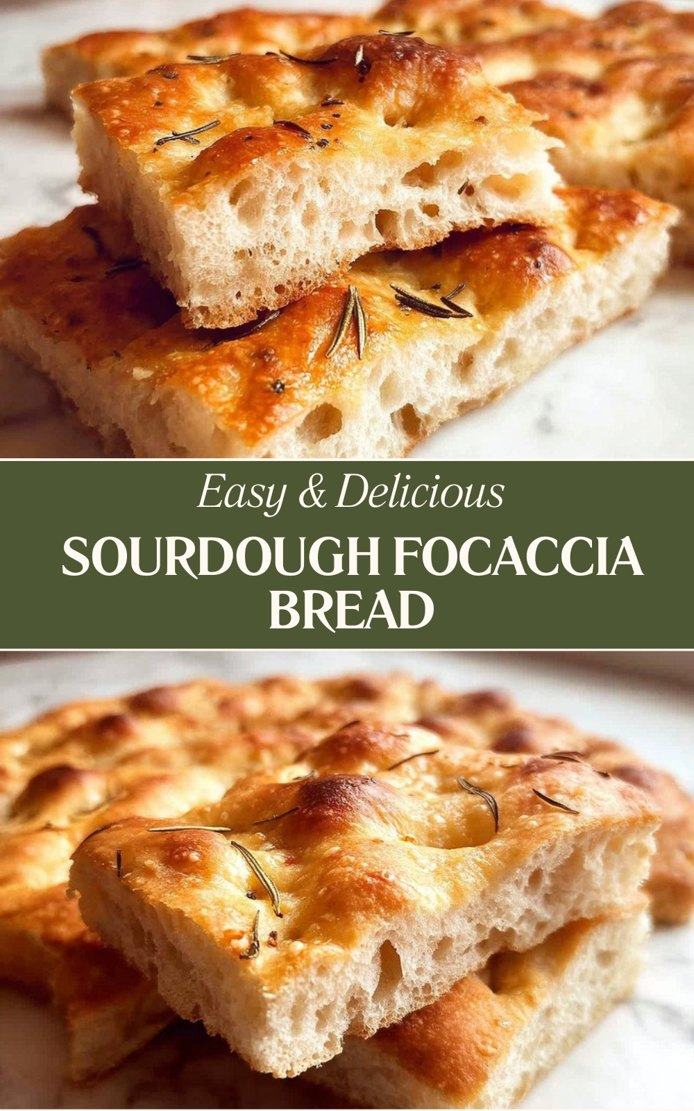 Sourdough Focaccia Bread
