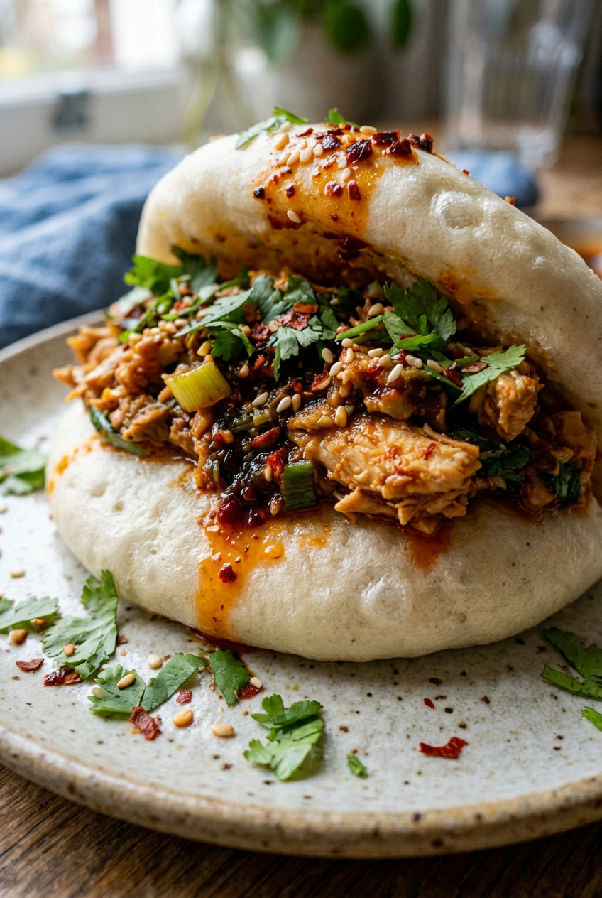 Spicy Chicken Buns