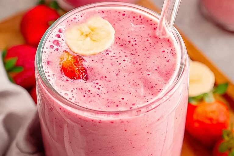 Strawberry Banana Smoothie 97.Png