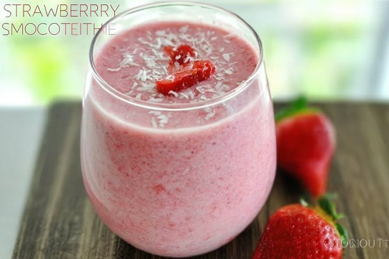 Strawberry Coconut Smoothie