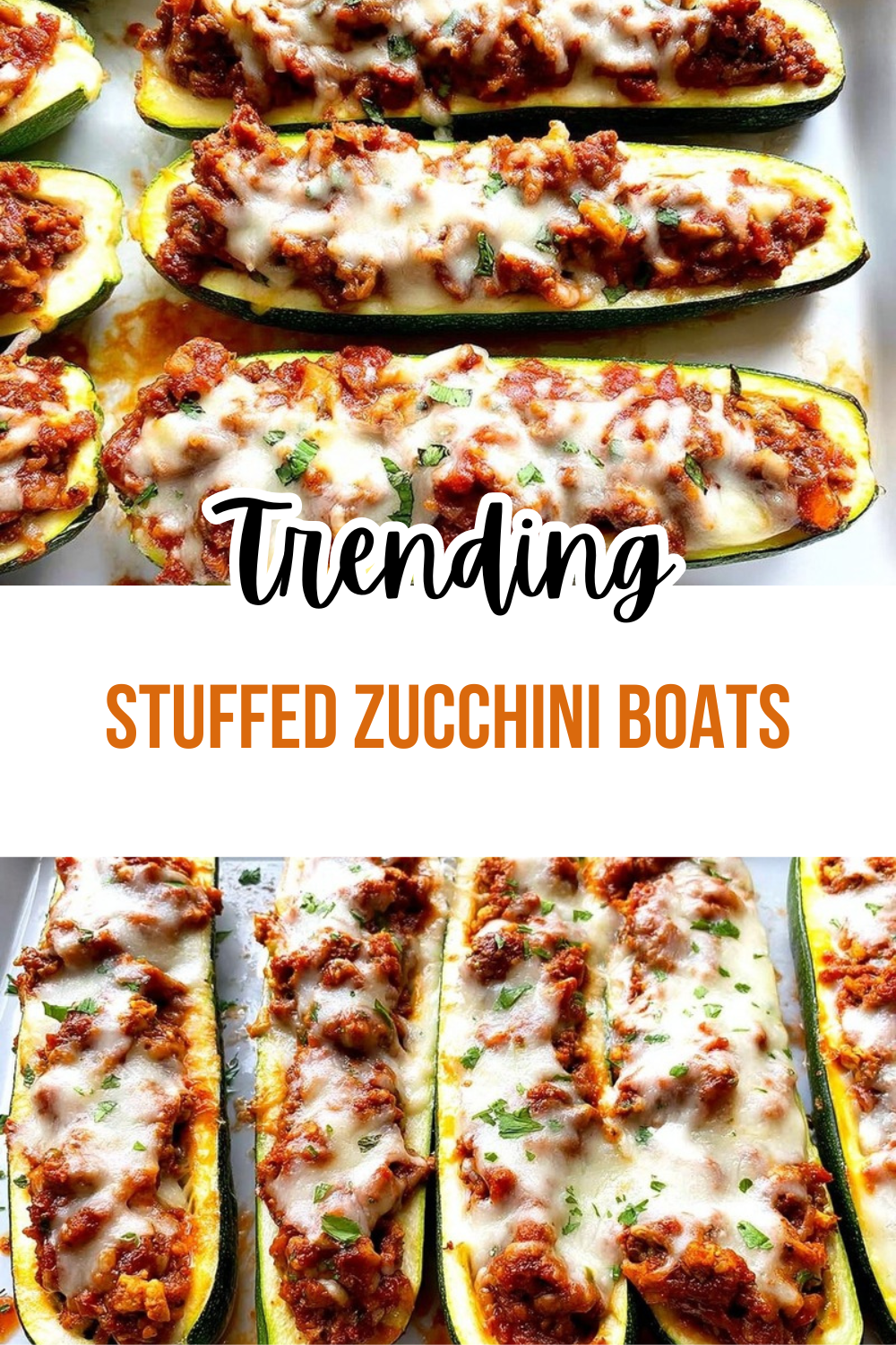 Stuffed Zucchini Boats Recipe 7 Stuffed Zucchini Boats
