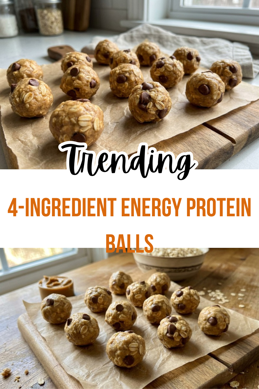 4-Ingredient Energy Protein Balls