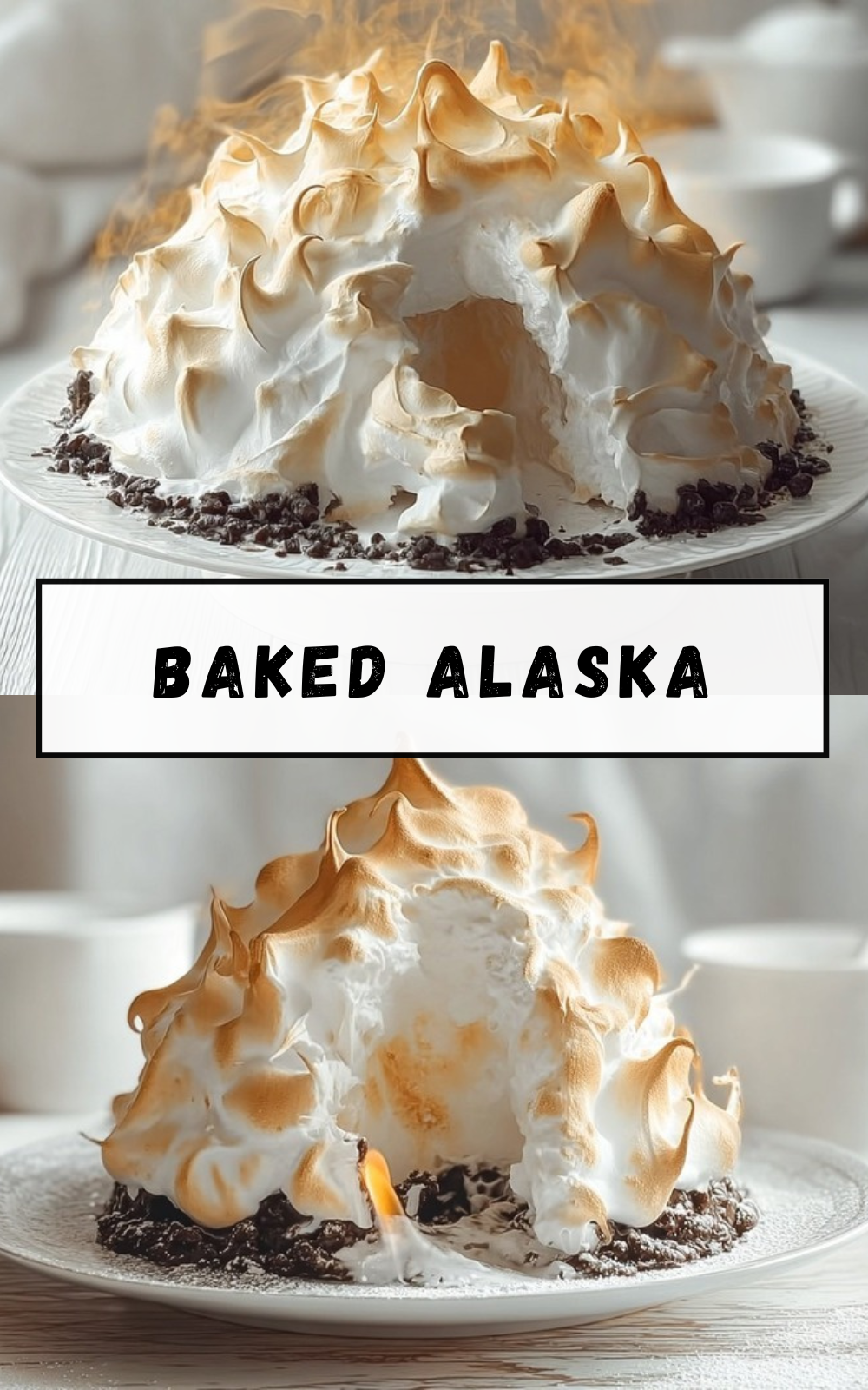 Mini Baked Alaskas Easy Homemade Dessert Recipe 7 Baked Alaska