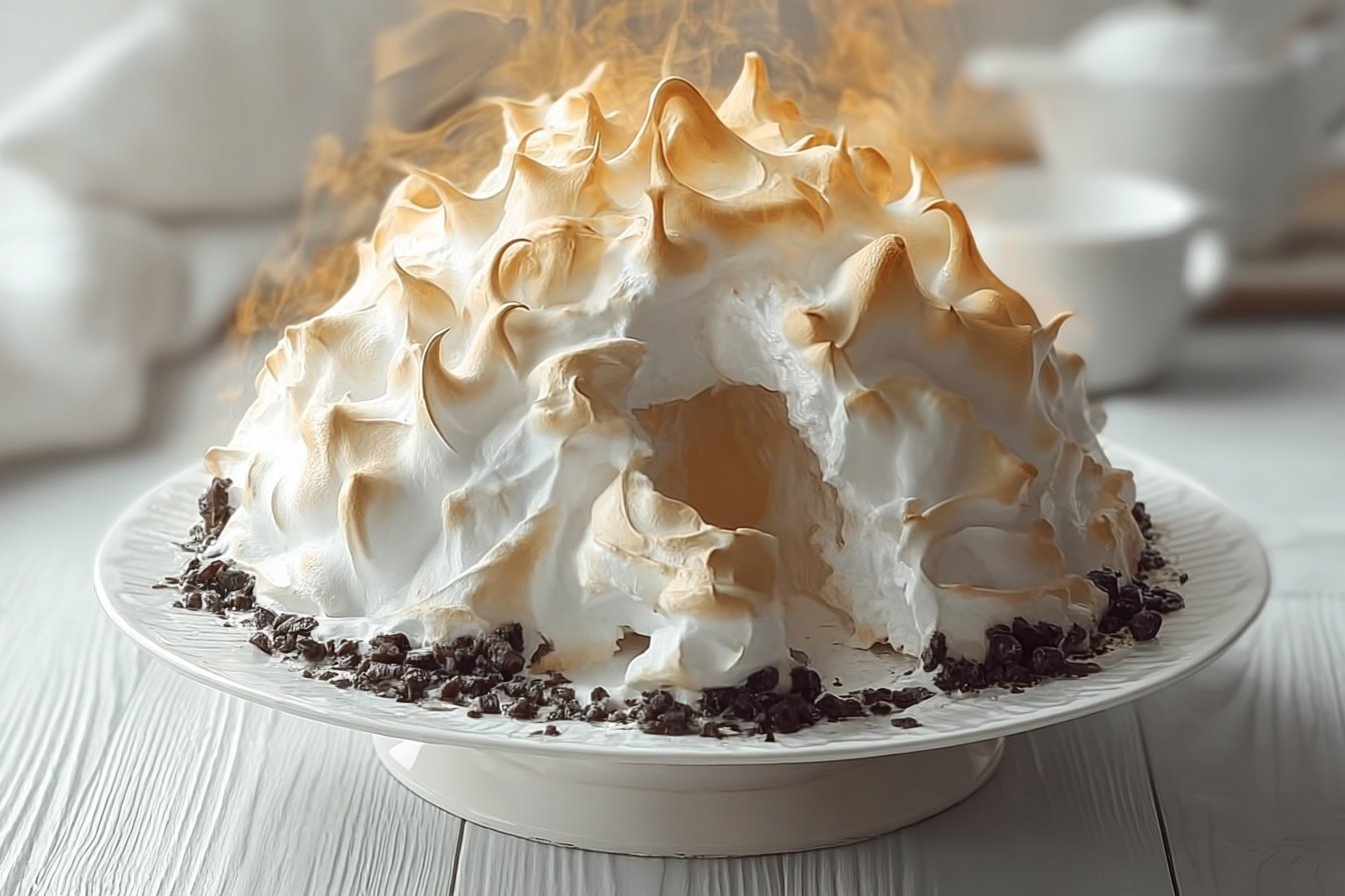 Mini Baked Alaskas Easy Homemade Dessert Recipe 6 Baked Alaska