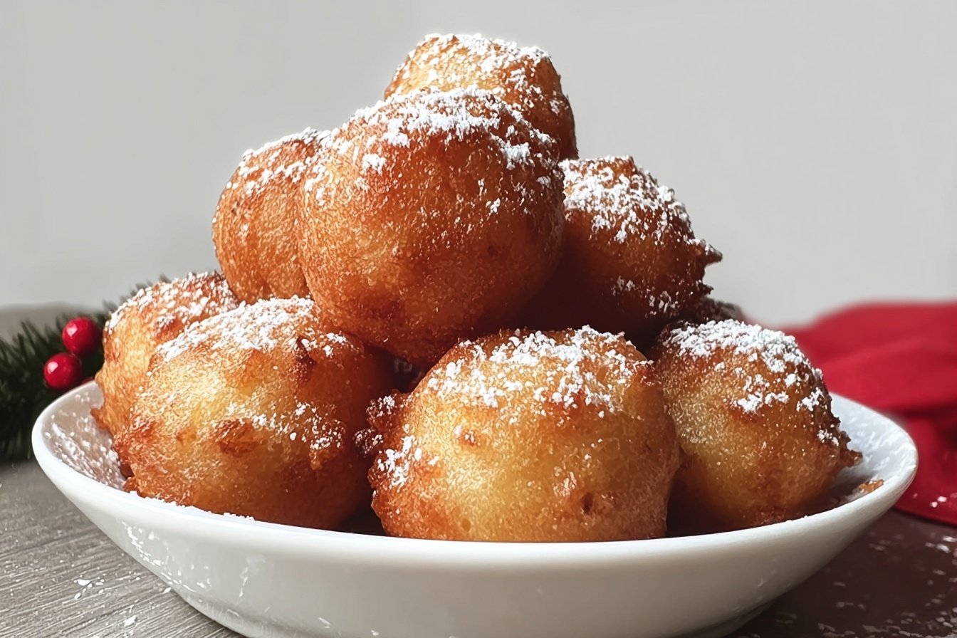 Belgian Croustillons Crispy Fried Dough Balls Recipe 6 Belgian Croustillons
