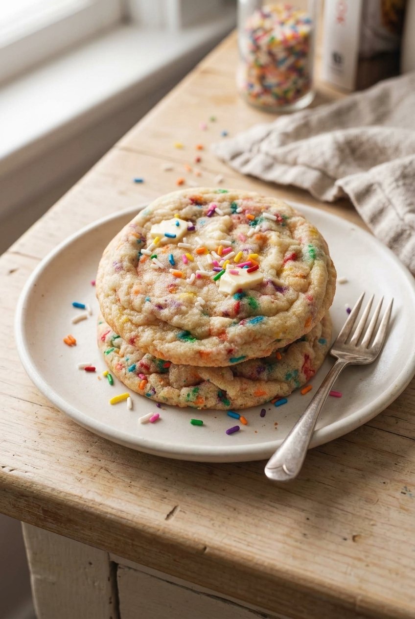 Birthday Cake Cookies