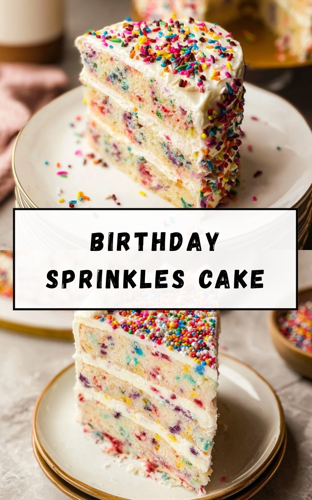Birthday Sprinkles Cake