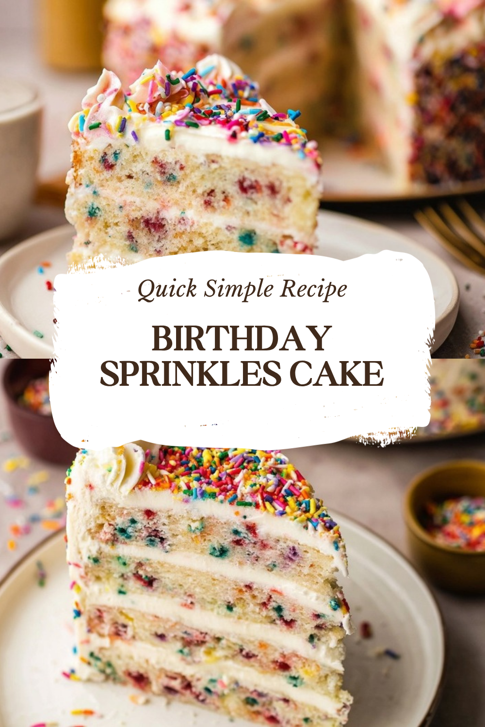 Birthday Sprinkles Cake