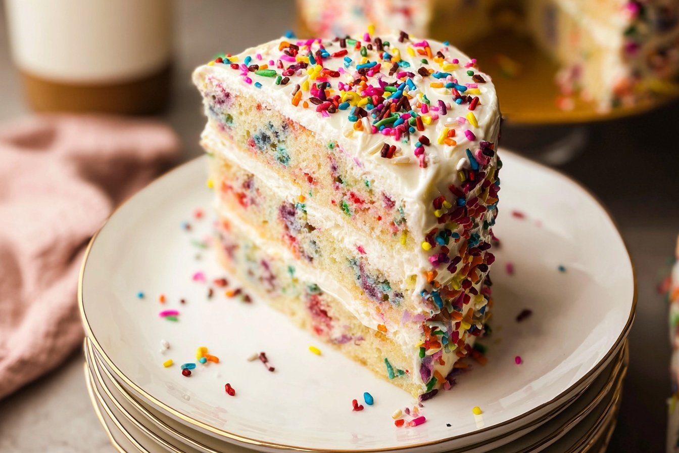 Birthday Sprinkles Cake